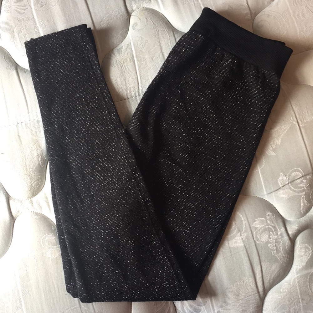 Fleece-Lined Sparkle leggings